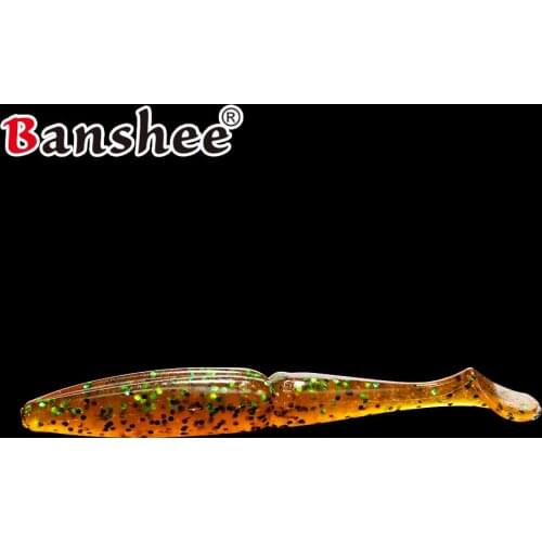 Soft Swimbait 3.5g/ 75mm 8pcs/lot ESN75 Plastic Worm bass Artificial Jerk Jerkbait bait fishing lure for texas rig