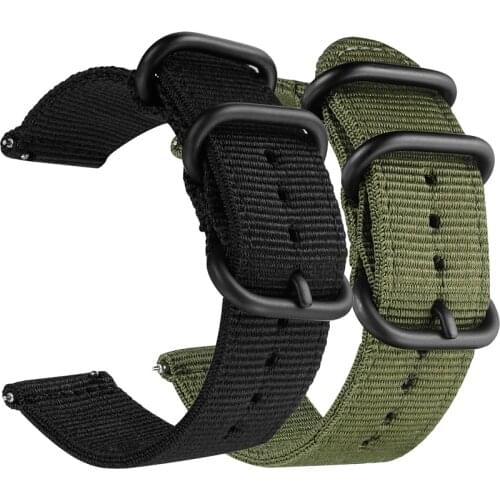 Nylon Canvas strap 24mm smartwatch band strap For KOSPET Hope/Optimus Pro/Brave Smartwatch Phone Bracelet band