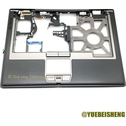 YUEBEISHENG New for Dell Latitude D620 D630 palmrest keyboard bezel upper cover touchpad L&R buttons CN-0DT889-12961