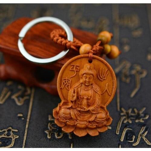 Wholesale Mahogany Three-dimensional Keychain Lifelike Keyring gift for friends women men jewelry car keychain A11