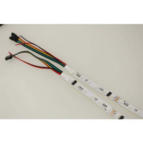 DMX512 12V 24V pixel RGB led strip 36leds 60leds per meter , 5m/roll (one pcs )
