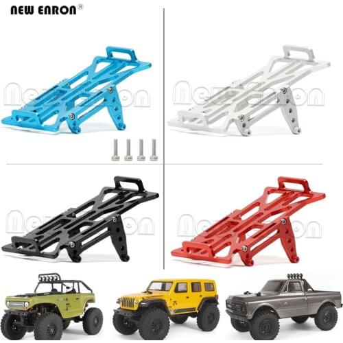 SCX24 Aluminum Alloy Battery Tray Stand Bracket Holder for Rc Crawler Car Parts 1/24 AXI90081 AXI00002 AXI00001 AXI00004 Upgrade