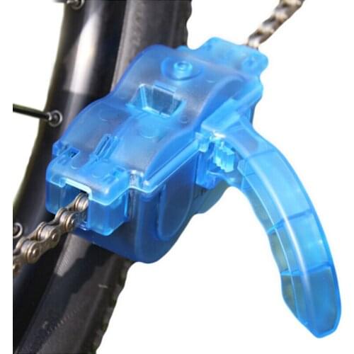 Portable Bicycle Chain Cleaner Bike Brushes Scrubber Wash Tool Mountain Cycling Cleaning Kit Outdoor Accessory