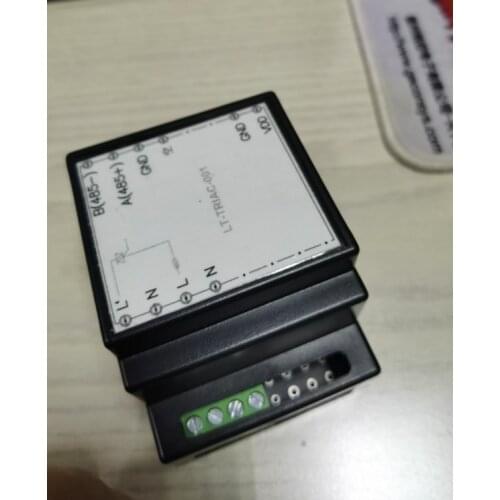 Programmable High Voltage Thyristor LED Lamp Stepless Dimming Controller Module ModBus RS485 Temperature and Speed Regulation