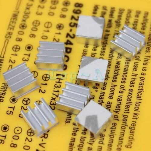 1000 pcs 7mm x 7mm x 3.5mm Heat Sinks Extruded Aluminum Heatsink GDTS315 7x7x3.5mm