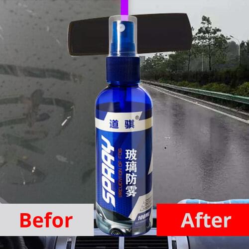 100ml Car Window Sight coating Spray Glass Cleaner Waterproof Rainproof Anti-Fog Agent Water Repellent auto Accessories