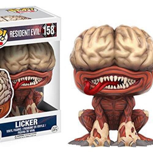 10CM/3.9'' Horror Game Peripheral Umbrella Bioweapon Mini Licker Figure