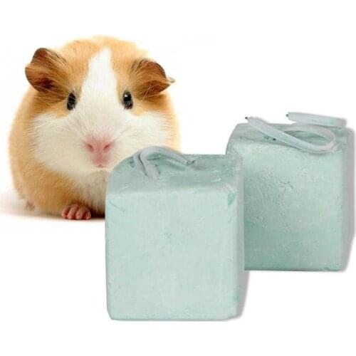 1pc Pet Hamster Mineral Molar Stone Dog Rabbit Guinea Pigs Calcium Grinding Molar Stone Dental Care Chewing Toys Pet Supplies