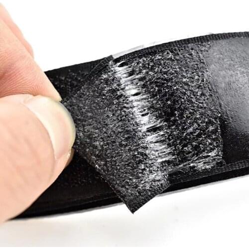 1 Pair of 20mm Velcro Tape Black and White Fastener Tape Velcro Hook and Loop Cable Tie Sewing Accessories, Length 5m/10 M/ 25M