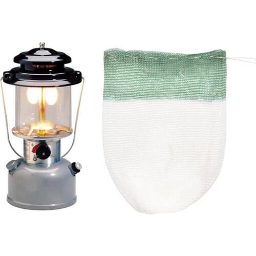 10PCS Gas Lantern Mantle Gas Lamp Cover Outdoor Camping Gas Lantern Light Mantles Replacement Covers Outdoor Tools