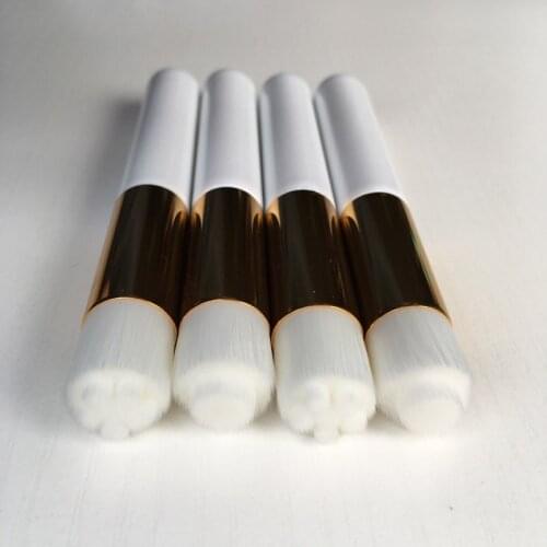 100 Pcs Lash Shampoo Cleaning Brush Makeup Brush Shampoo remove brush Deep Clean Brush Customized Logo Brush Eyelash Extension