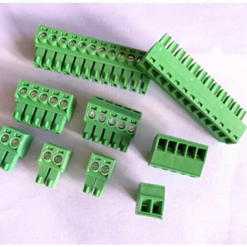 1000PCS KF2EDG / 15EDG 3.81 Pluggable Terminal Block Connector 3.81mm Pitch 2P/3P/4P/5P