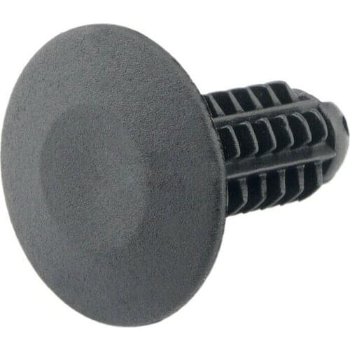 100x Universal Plastic Fastener Fir Tree Trim Clips 8mm Hole Decoration Trim Clip New And High Quality