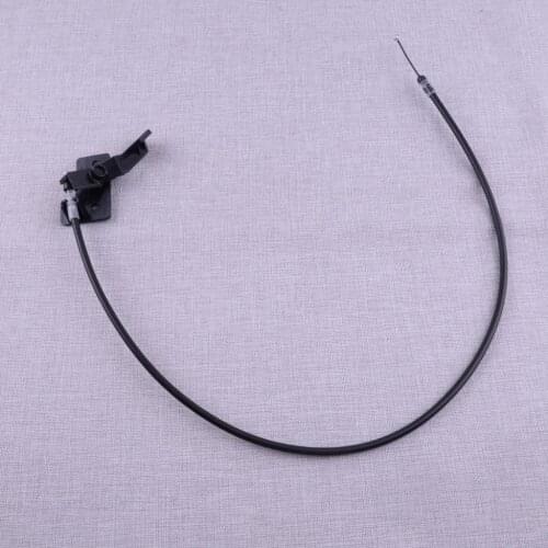 68247126AA Car Black ABS Hood Release Cable Fit for Jeep Renegade 2018 2017 2016 2015 Accessories