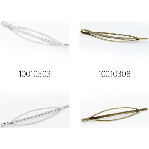 70x14mm Filigree Bobby Pin Hair Clips,simple hairpin,bobby pin findings,sold 20pcs/lot-100103