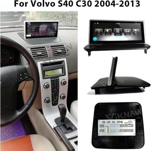 2din PX6 car radio GPS Android for Volvo S40 C30 C70 2004-2013 4GB 64GB Android system multimedia player auto streo 8.8inch