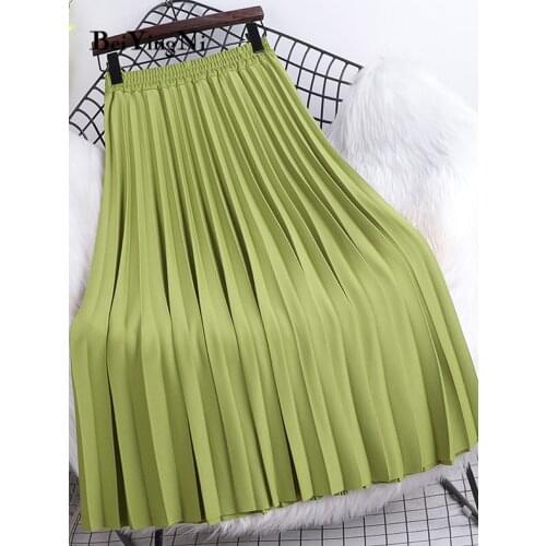 BEIYINGNI Women's Midi Skirts China