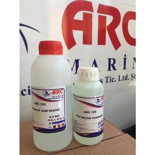 0,75kg ARC 105 Ultra Clear Epoxy Resin and Hardener And B Set Kit Floor Coating Plating Covering Casting Jewelry Making Glue DIY