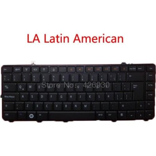 Laptop LA CN Keyboard For DELL Studio 15 1555 1557 1558 PP39L Latin American Simple Chinese 0C565K C565K 0W864J W864J Black New