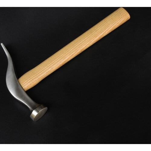Cobbler Shoe Repair Hammer Wood Handle Leather Work Shoemaking Repairing Remmending Shoe Tool