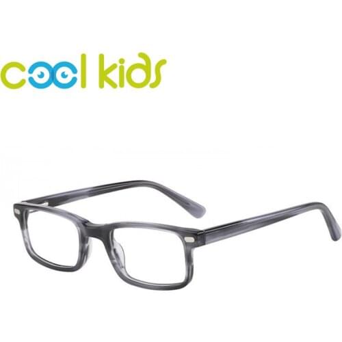 COOL KIDS Kids Glasses Frame Acetate Wear Anti-blue Optical Prescription with Clear Lens Myopia Children Computer Glasses WK1022
