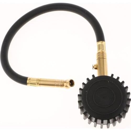 MagiDeal Tire Pressure Gauge With Hose For Car Truck Motorcycle SUV 0-100PSI