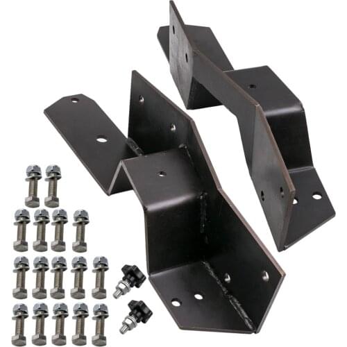 Rear Frame C Notch Kit Bolt In for Chevy C10 1963-1972 & for GMC Truck