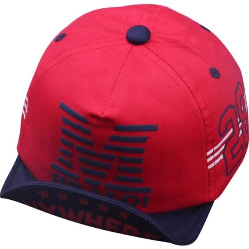 Fashion Kids Adjustable Ball Hat Baby Girl Cute Baseball Cap Breathable letter Embroidery Visors Hats