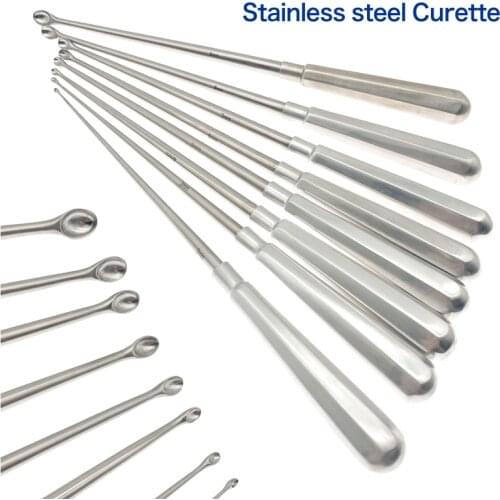Orthopedics Bone Curette Veterinary Orthopedics Instruments Spoon Tools