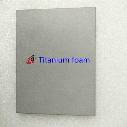 Foam titanium 30 micron, foam metal, University test material, microporous filter titanium