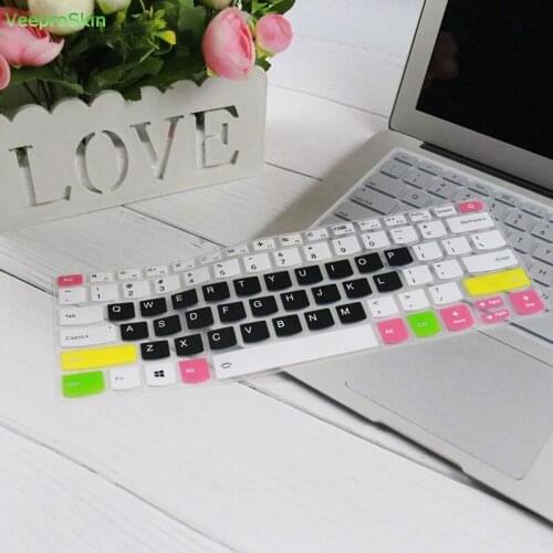 Silicone Notebook Keyboard Cover Skin Protector for Lenovo Ideapad C340 14 inch C340-14API c340-14iwl C340 14API 14IWL