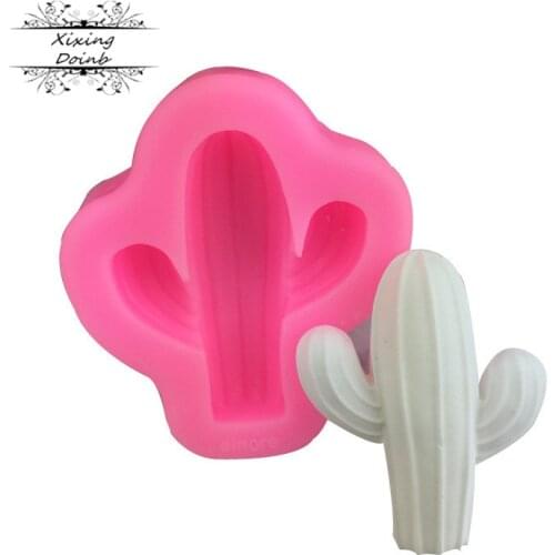 Plant Cactus Silicone Mold Fondant Mould Cake Decorating Tools Chocolate Gumpaste Mold Sugarcraft Kitchen Accessories