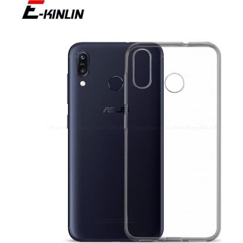 Ultra Thin Clear Soft TPU Case For Asus ZenFone Max Plus Pro Shot M1 M2 ZB570TL ZB555KL ZB602KL ZB633KL ZB634KL Back Phone Cover
