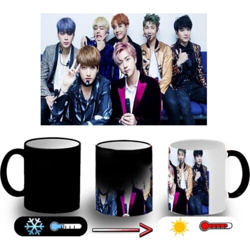 Magic Cup BTS BOY WITH LUV magic mug