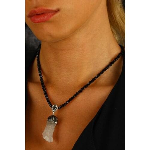 Dr Stone Natural Stone Women Quartz Necklace Z121AR137 202320997