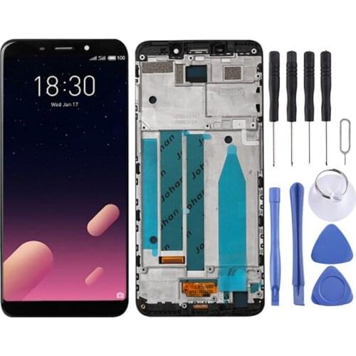 LCD Screen and Digitizer Full Assembly with Frame for Meizu M6s M712H M712Q