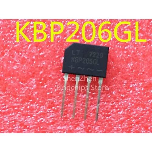 100% New&Original In Stock KBP206GL SIP-4