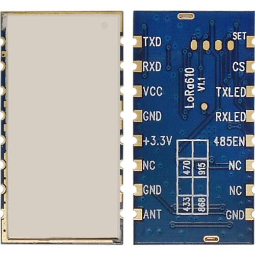 2PCS Lora610 MESH-100mW network 150btyes Lora Long Range Wireless Transceiver Data rf Module network repeater rf module MESH