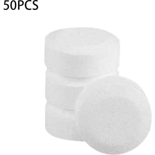 50Pcs Universal Descaler and Cleaning Tablets for Coffee Makers, Water Bottles, Tea Makers, Espresso Machines and More
