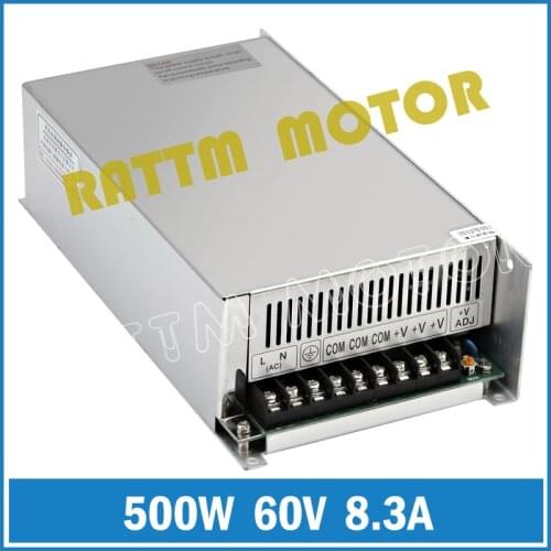 500W 60V Switch Power supply! AC to DC 60V power Single Output Foaming Mill Cut Laser Engraver Plasma 8.3A
