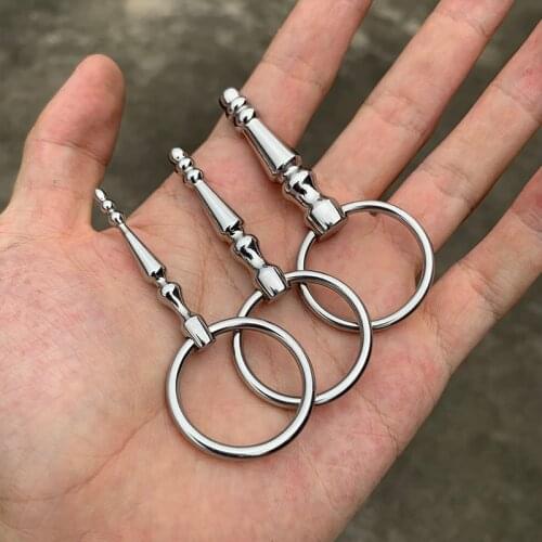 6/8/10mm 3Pcs/Set Steel Metal Penis Plug Urethral Dilator Horse Eye Stick Male Masturbator Urethral Stimulation Sex Toys For Men