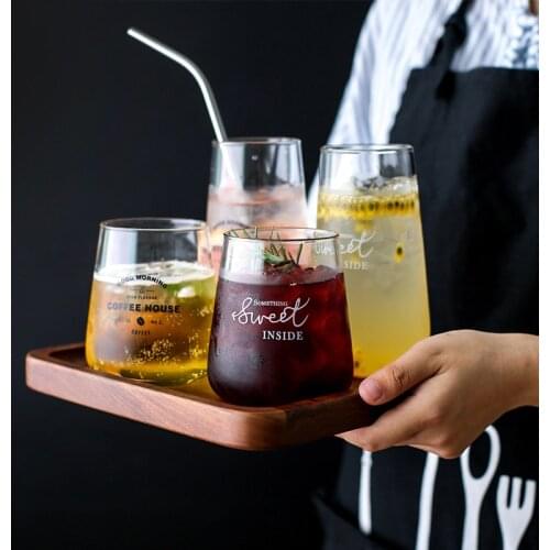 Wine Drinking Glass Champagne Whisky Water Drink Glass Beer Vodka Whiskey Juice Tazze Da Caffe Kitchen Dining Bar QJJ60BLB