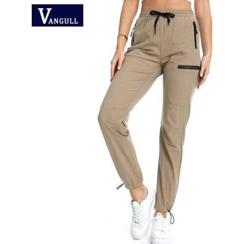 Vangull Street Style Pencil Pants Women Casual Jogger High Waist Female Trousers Ladies Loose Cargo Pants Dropshipping Pants