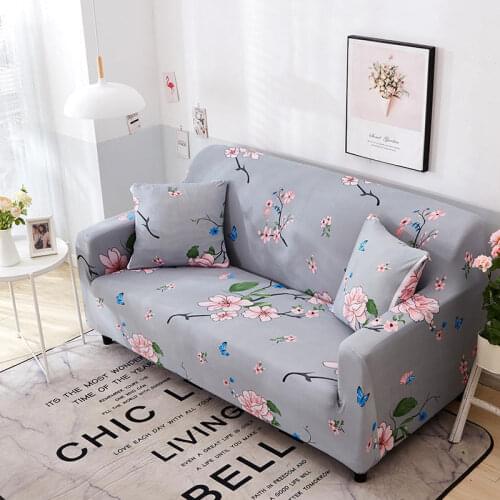 Sofa Covers for Living Room Recliner Chaise Longue Cover Sofa Chaise Slipcover Stretch Slipcovers Home Decor 1/2/3/4-seater