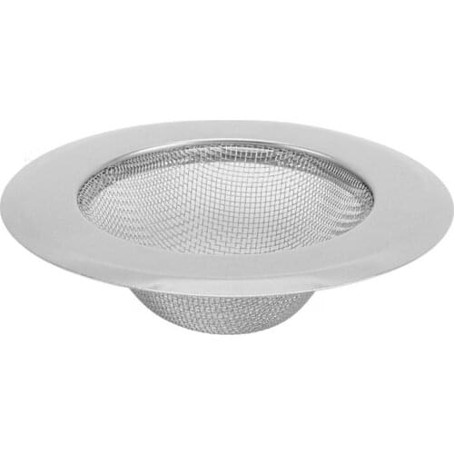 Kitchen Water Sink Filter Sink Mesh Strainer Kitchen Drain Catche Shower Stopper Steel Hair Tool Floor Bathroom C Y1H3