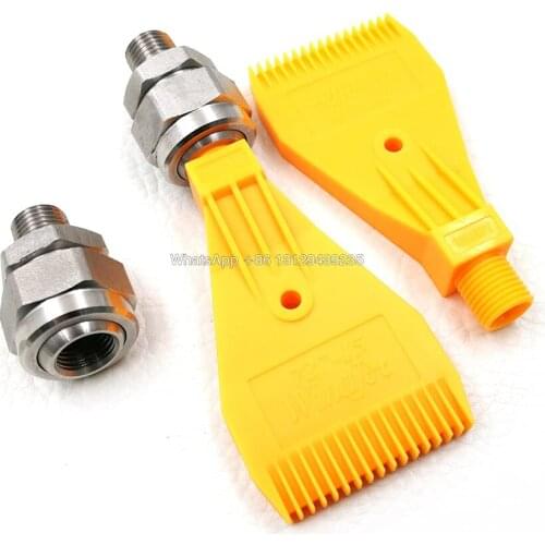 1/4 Inch Wind Jet nozzle,727-ABS Female thread Windjet blow-off nozzle, F Type air blower nozzle for dusting,Male Thread Nozzle