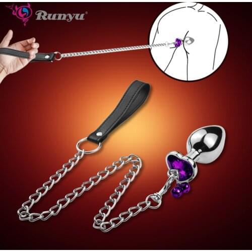 Intimate Product Metal Butt Plug Anus Expander the Members for Sex Anus Dilator Anal Anal Plug Private Good for Men and Women