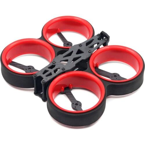 JMT CLOUD-149HD Cloud 149mm 3 Inch Frame Kit X-Type ABS Carbon Fiber with EVA Sponge Protector for DIY RC FPV Racing Drone