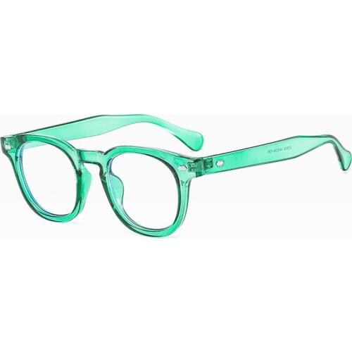 Classic Anti Blue Light Blocking Unisex Round Glasses Frame Men Computer Gaming Clear Lens Eyeglasses Female Eyewear