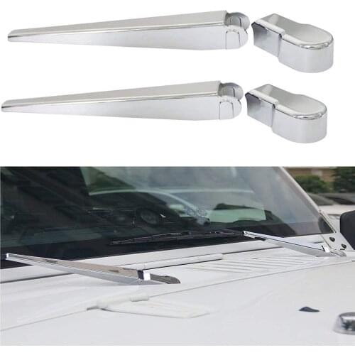 ABS Window Windshield Wiper Blade Trim Cover for 07-17 for Jeep Wrangler jk 2/4 Door